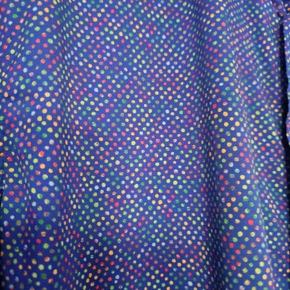 Bugatchi Blue Dotted Multi Color Shirt - Picture 4 of 13